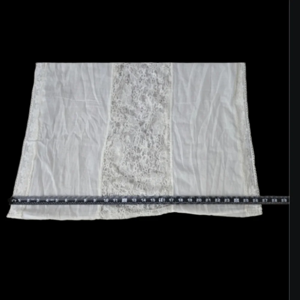 White Lace Scarf